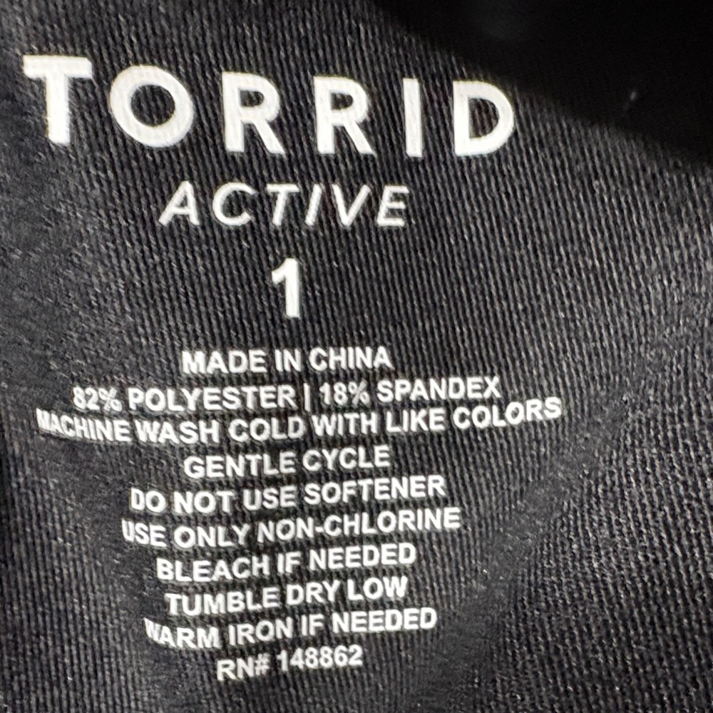 Torrid Black Women's Joggers - Picture 5 of 6